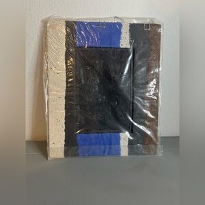 Handmade Natural Fiber Paper Wire Wall Hanging Photo Frame Mixed Media Paper Eco